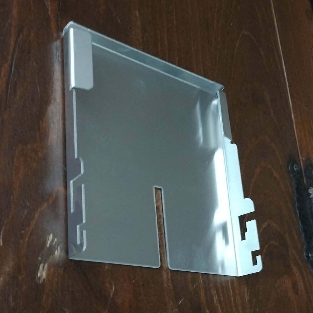New - Wood Stove Fan Metal Bracket Plate for Portable Propane Heaters - Picture 2 of 3